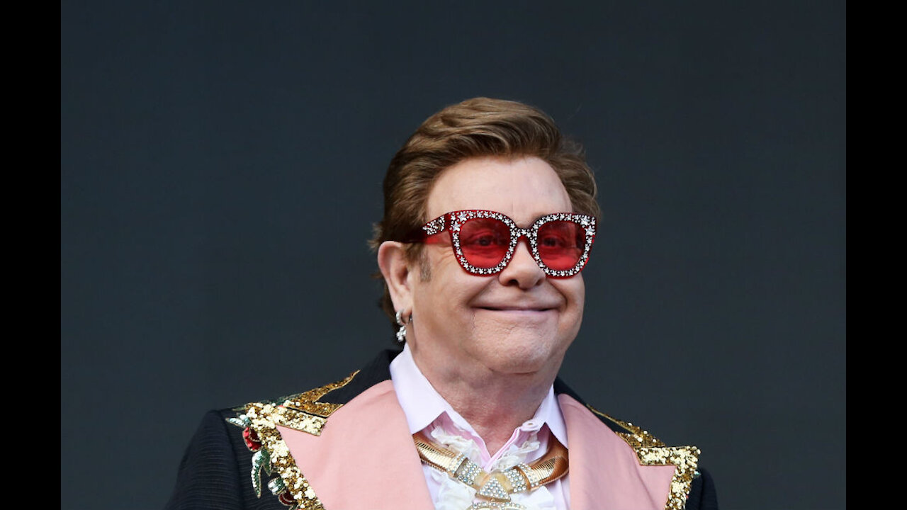 Sir Elton John has a huge record collection