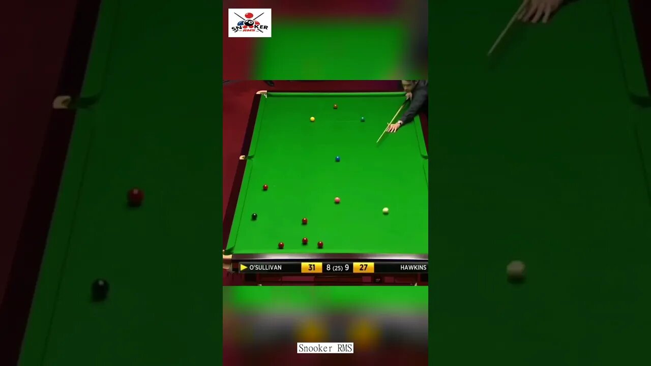 O'Sullivan VS Hawkins | #foryou #snooker2023 #games #champion #matches #shorts #sullivan #hawkins