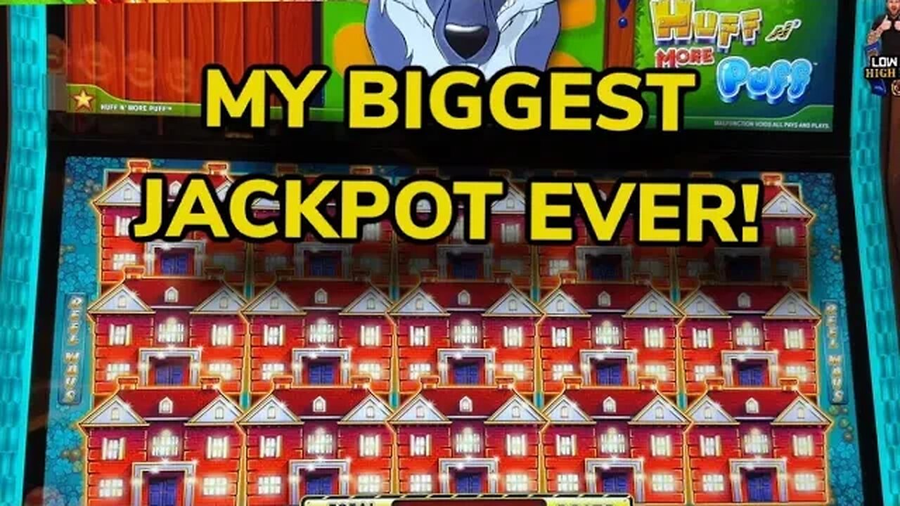 MASSIVE JACKPOT MANSIONS FEATURE BONUS! FULL SCREEN!