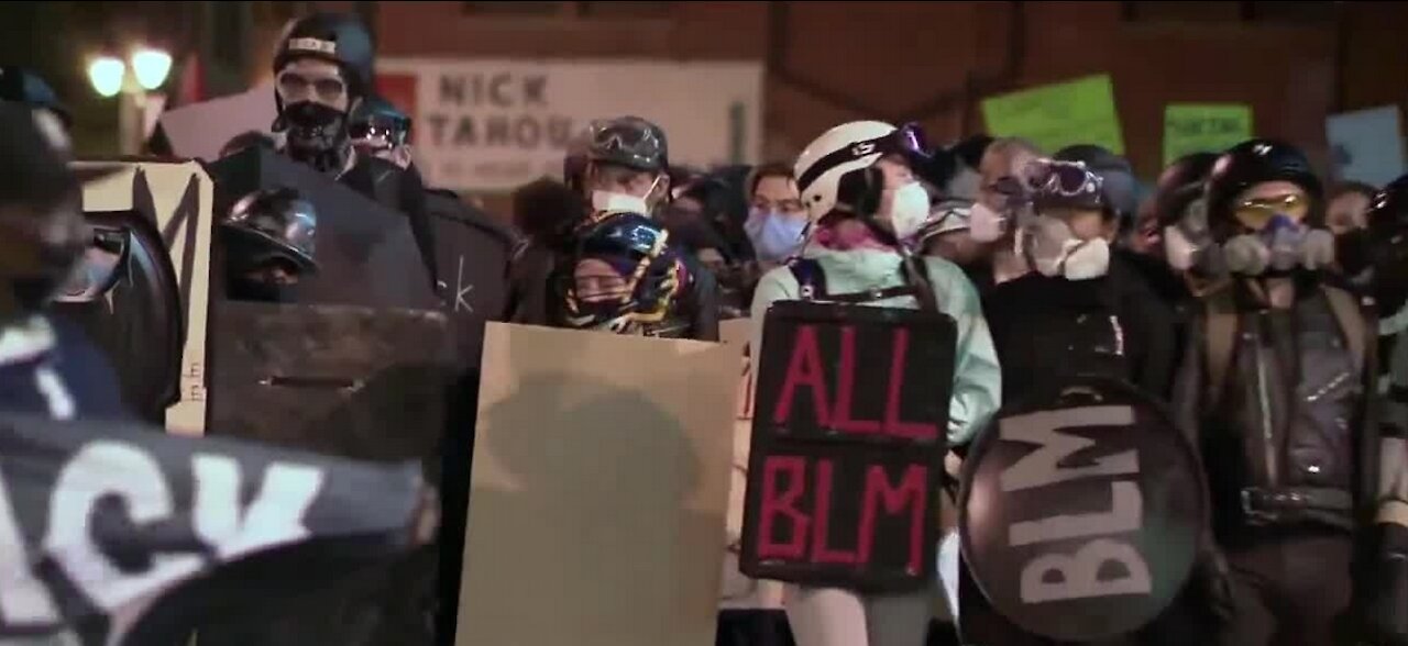 Labor Day protests in Portland