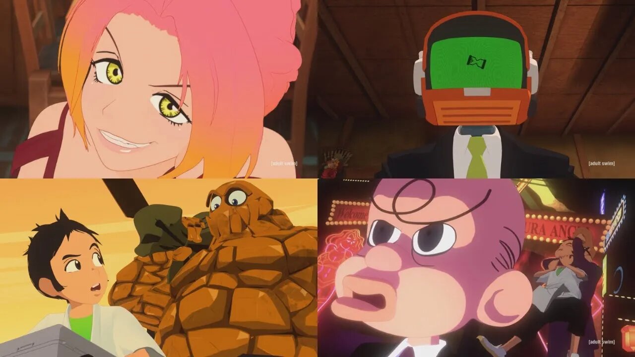 FLCL Grunge ep 1 reaction #FLCLGrunge#FLCL#FLCLProgressive#FLCLAlternative#FLCLShoegaze#FoolyCooly
