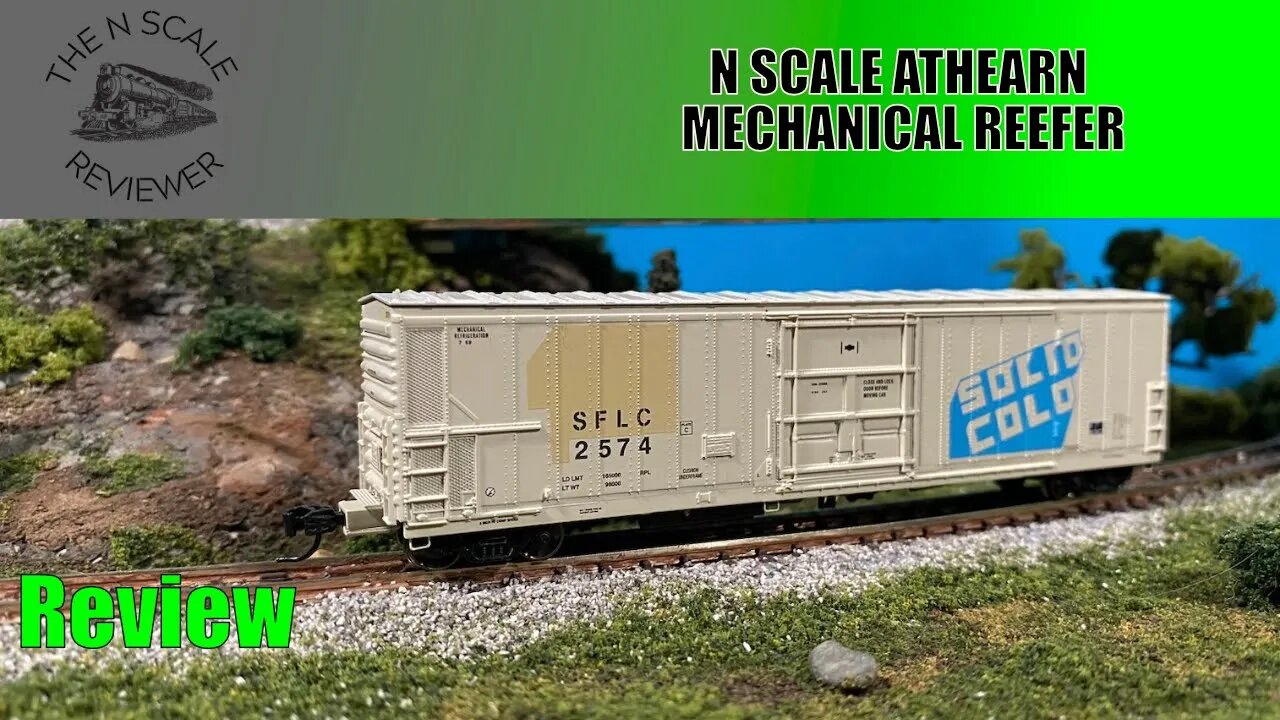 Review: N Scale Athearn Mechanical Reefer w/ Sound