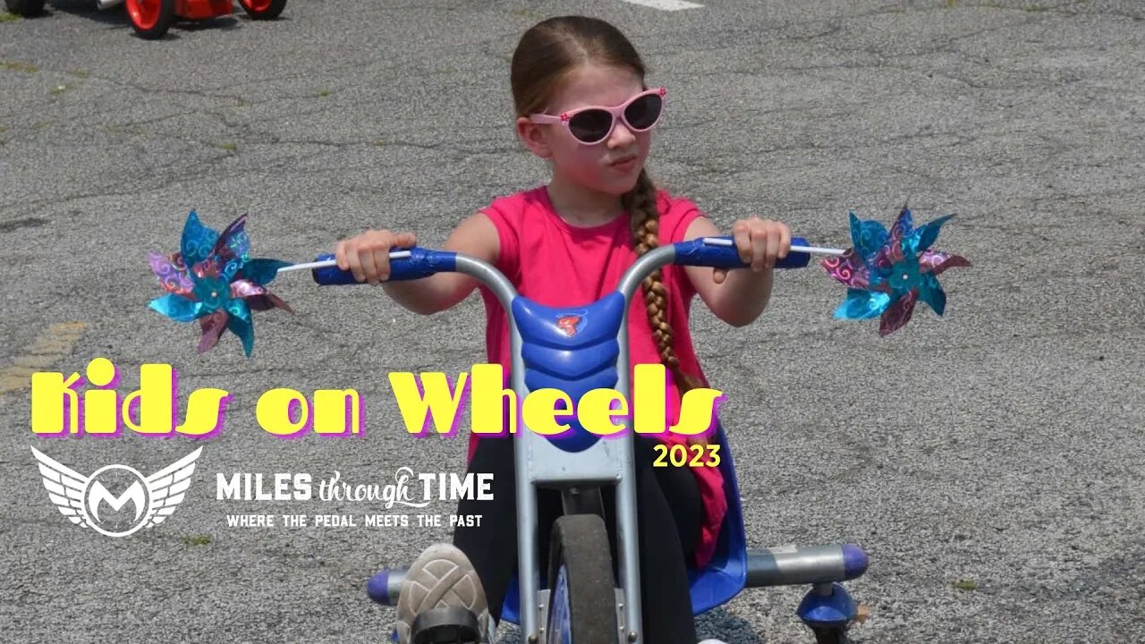 Kids on Wheels at Miles Through Time Automotive Museum 2023