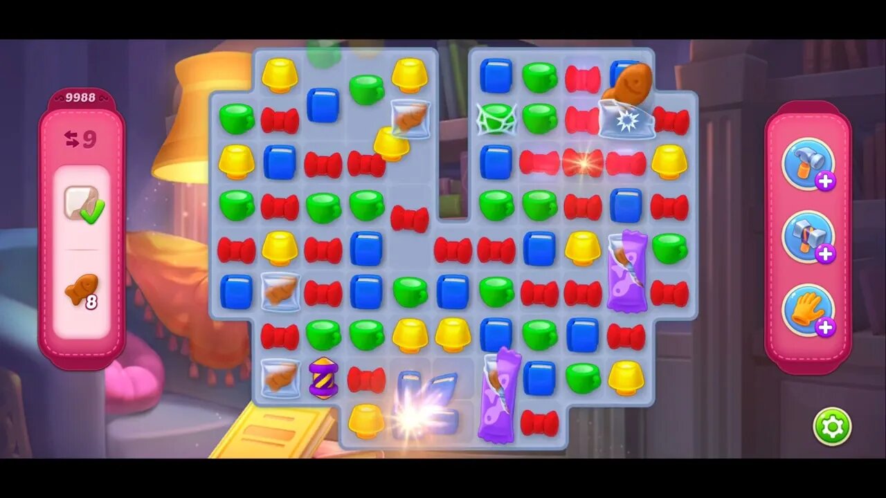 Playrix Homescapes Gameplay Walkthrough Level 9988