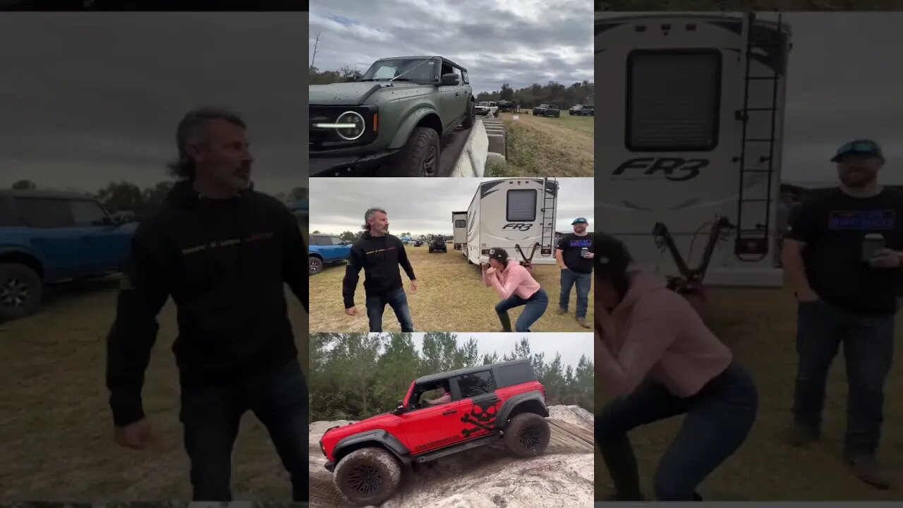 Bronco vs Braptor is it a competition? #buckleupbuttercuptv #fordbronco #ford #offroad #braptor