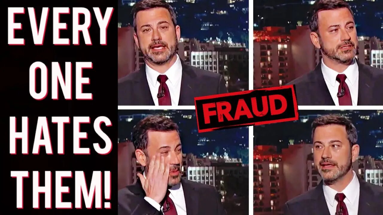 Hollywood strike LOSERS! Jimmy Kimmel and friends get ROASTED off the internet over new podcast!