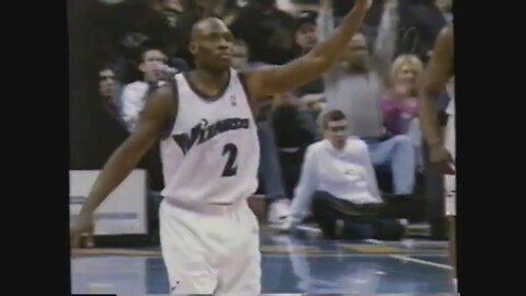 Mitch Richmond 17 Points 7 Ast 3 Stl Vs. Nuggets, 2000-01.