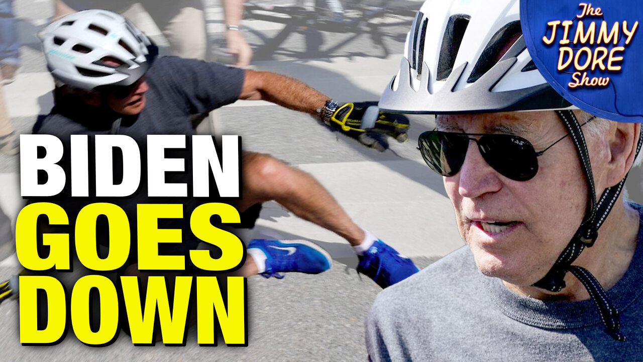 Biden Falls Off A Bike & Sh*tlibs Point Fingers At Trump