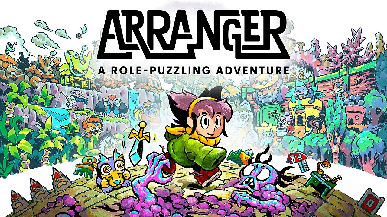 Arranger: A Role-Puzzling Adventure | Release Date trailer