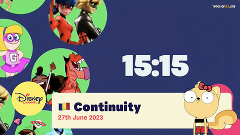 Disney Channel (Romania) - Commercials and Continuity (27th June 2023)