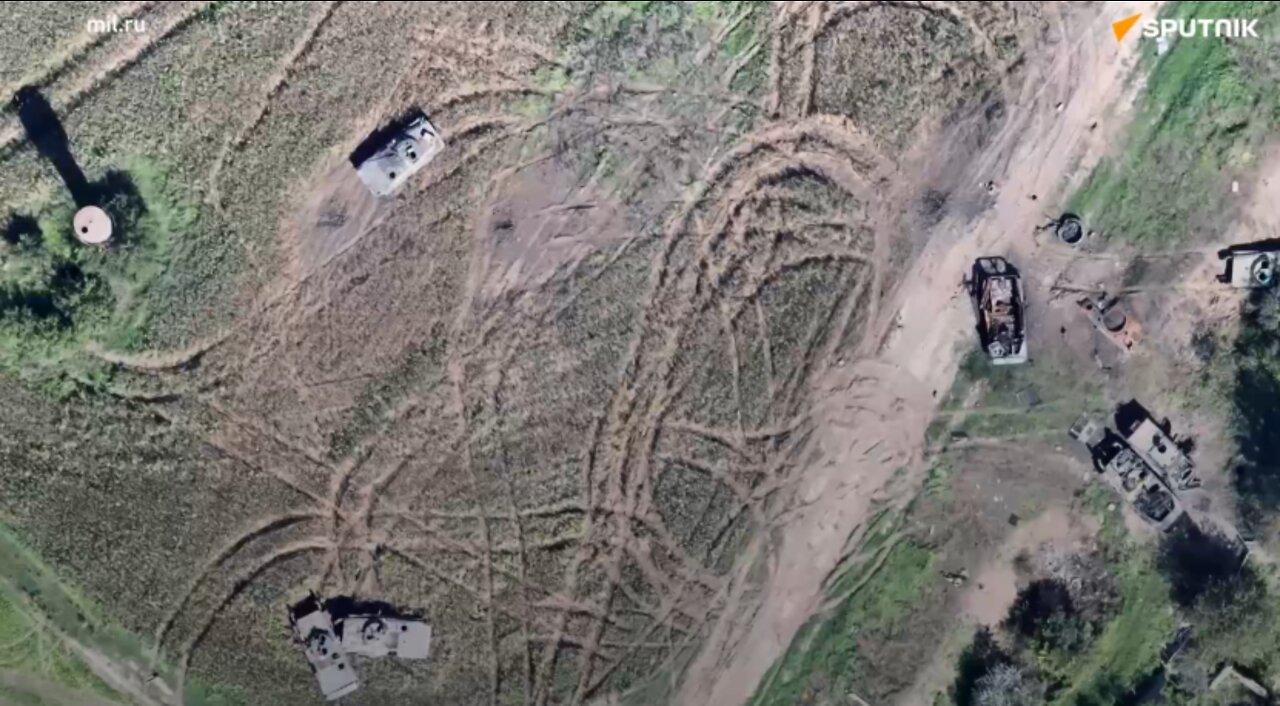 Russian airborne units repelled the attack of 25 Ukrainian armored vehicles