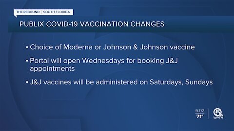 How to choose between Johnson & Johnson and Moderna vaccines at Publix