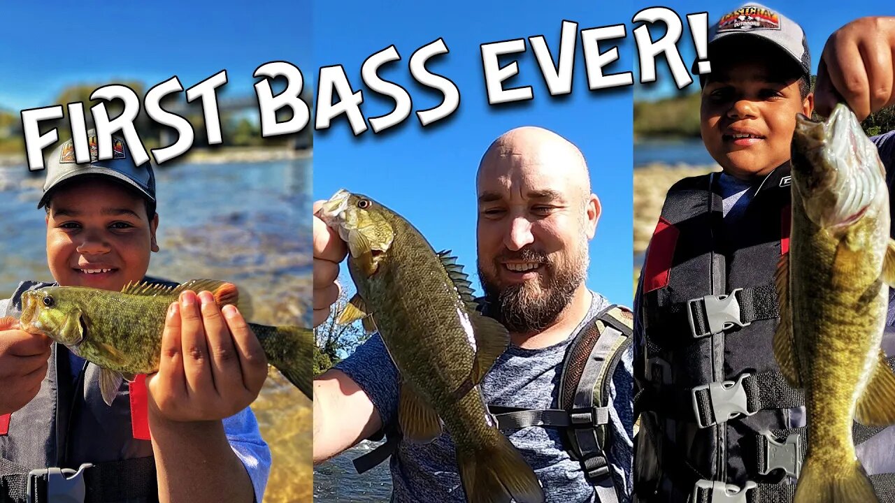 You've never caught a bass??? Let's FIX THAT!!! (starring MASON!!!!)