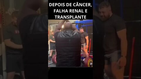 ESSE DE DEADLIFT 360KG DE ANDY BOLTON É UM SIMBOLO DE SUPERAÇÃO #Shorts