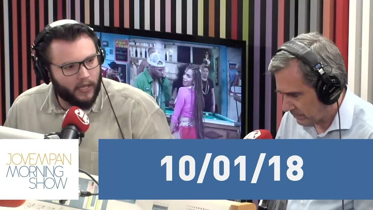 Morning Show - edição completa - 10/01/18