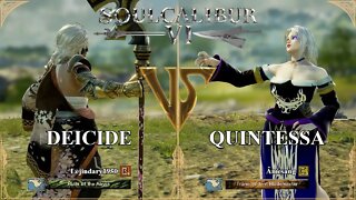 Deicide (Lejindary1950) VS Quintessa (Amesang) (SoulCalibur VI — Xbox Series X Ranked)