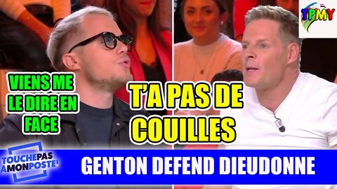 GUILLAUME GENTON FACE à DELORMEAU AFFAIRE FRANCKY VINCENT et DIEUDO sur TPMP #gillesverdez #hanouna