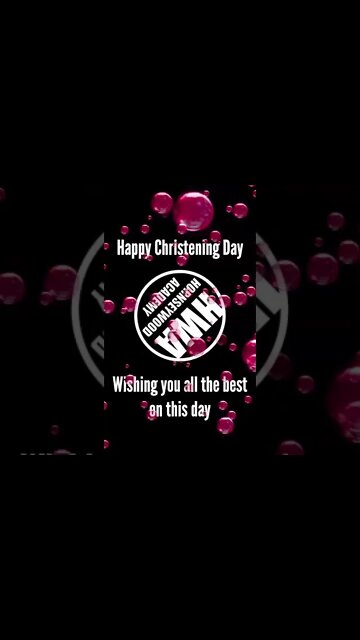 Happy Christening Day