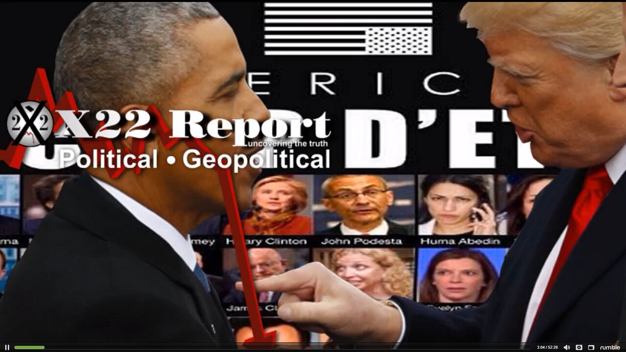 X22 Report Ep.2763B – Trump Sends The Message, It’s Time, Define Renegade