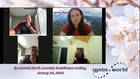 Gpms.world (North America) meeting January 28, 2024