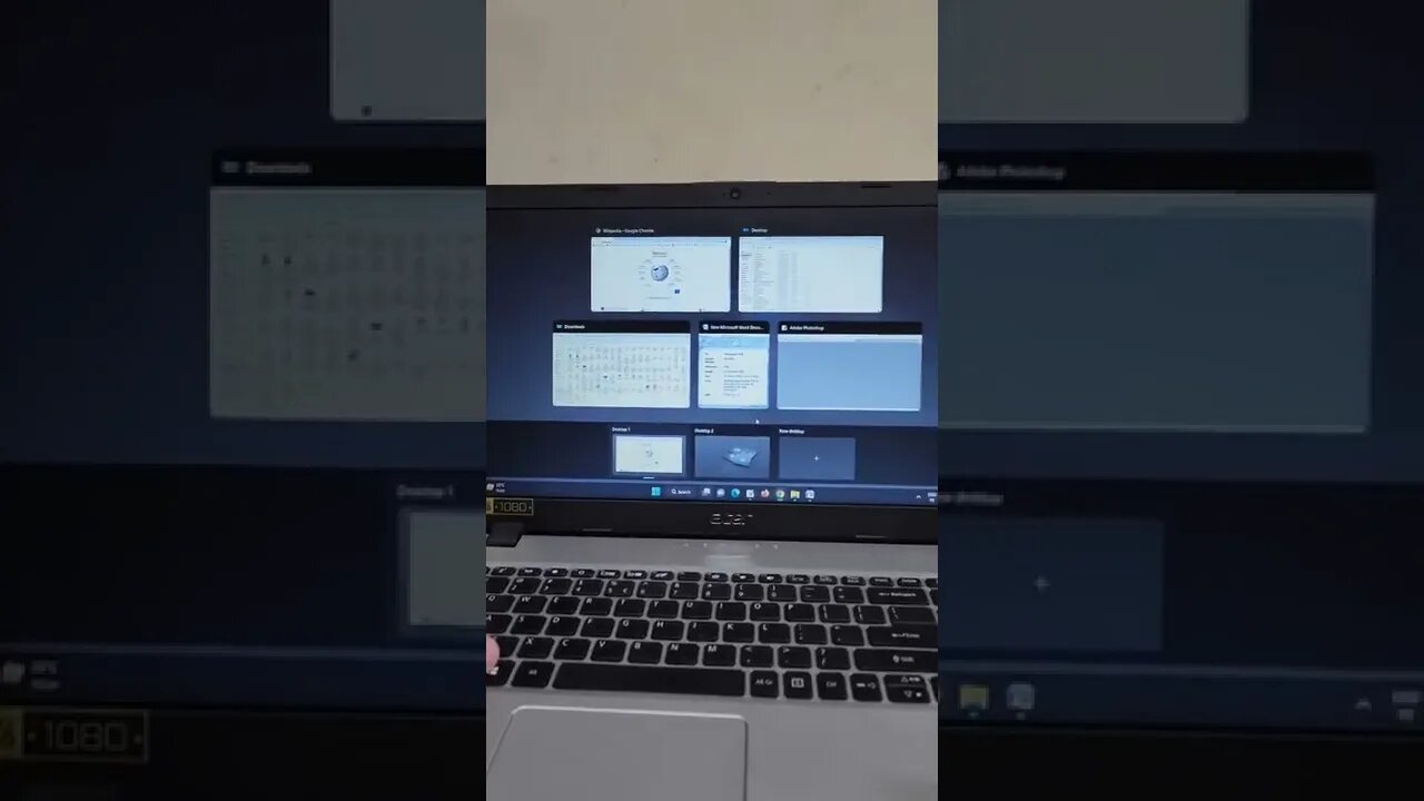 Task view in windows pc #shorts #youtubeshorts