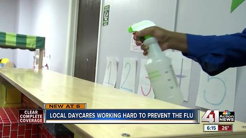 Local daycares work to prevent the flu