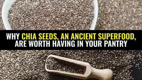 WHY CHIA SEEDS, AN ANCIENT SUPERFOOD, ARE WORTH HAVING IN YOUR PANTRY