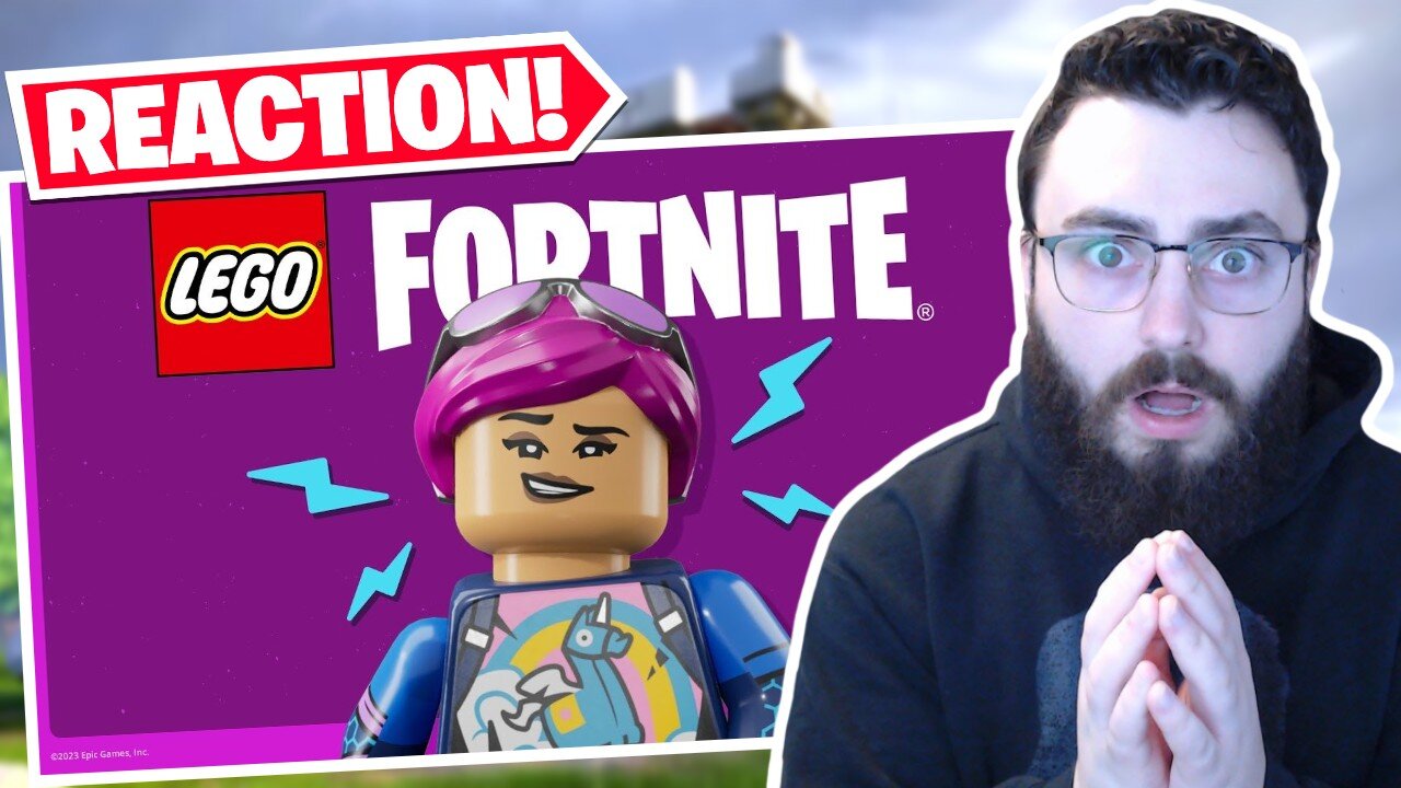 LEGO Fortnite Cinematic Trailer Reaction!