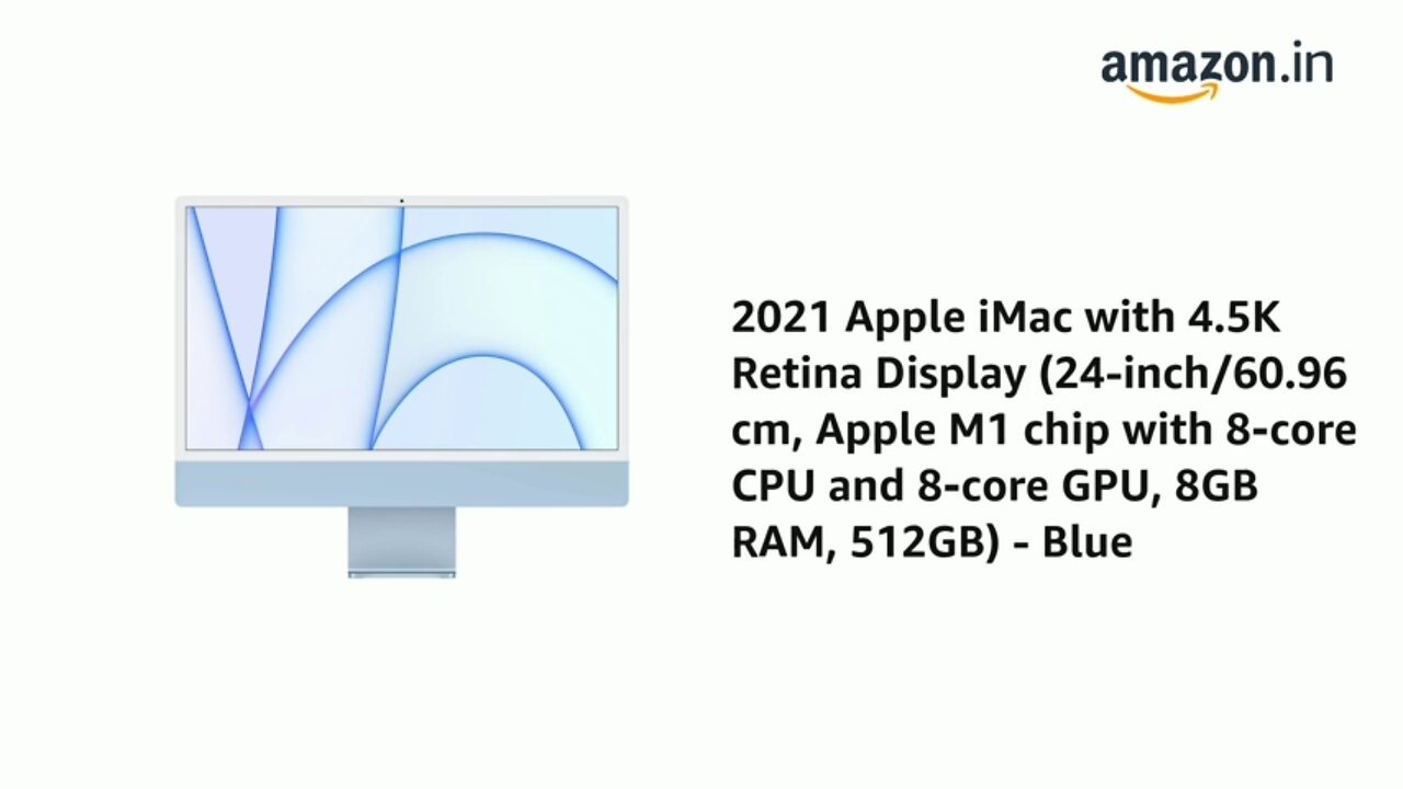 In 2022 Apple iMac Unboxing by AMAZON