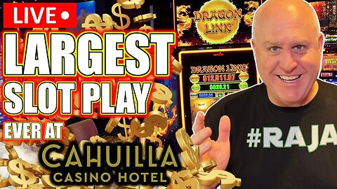 🔴 THE BIGGEST BETS YOU’LL EVER SEE AT CAHUILLA CASINO!