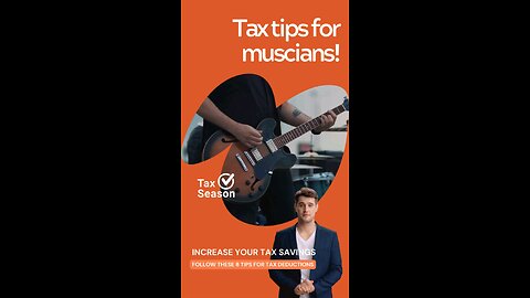 Tax Tips for musicians