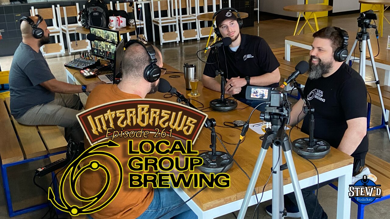 InterBrews 261: Brandon and Huggy Bear at Local Group Brewing