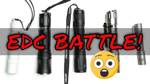 5 Top EDC Flashlights You Need to Know About!