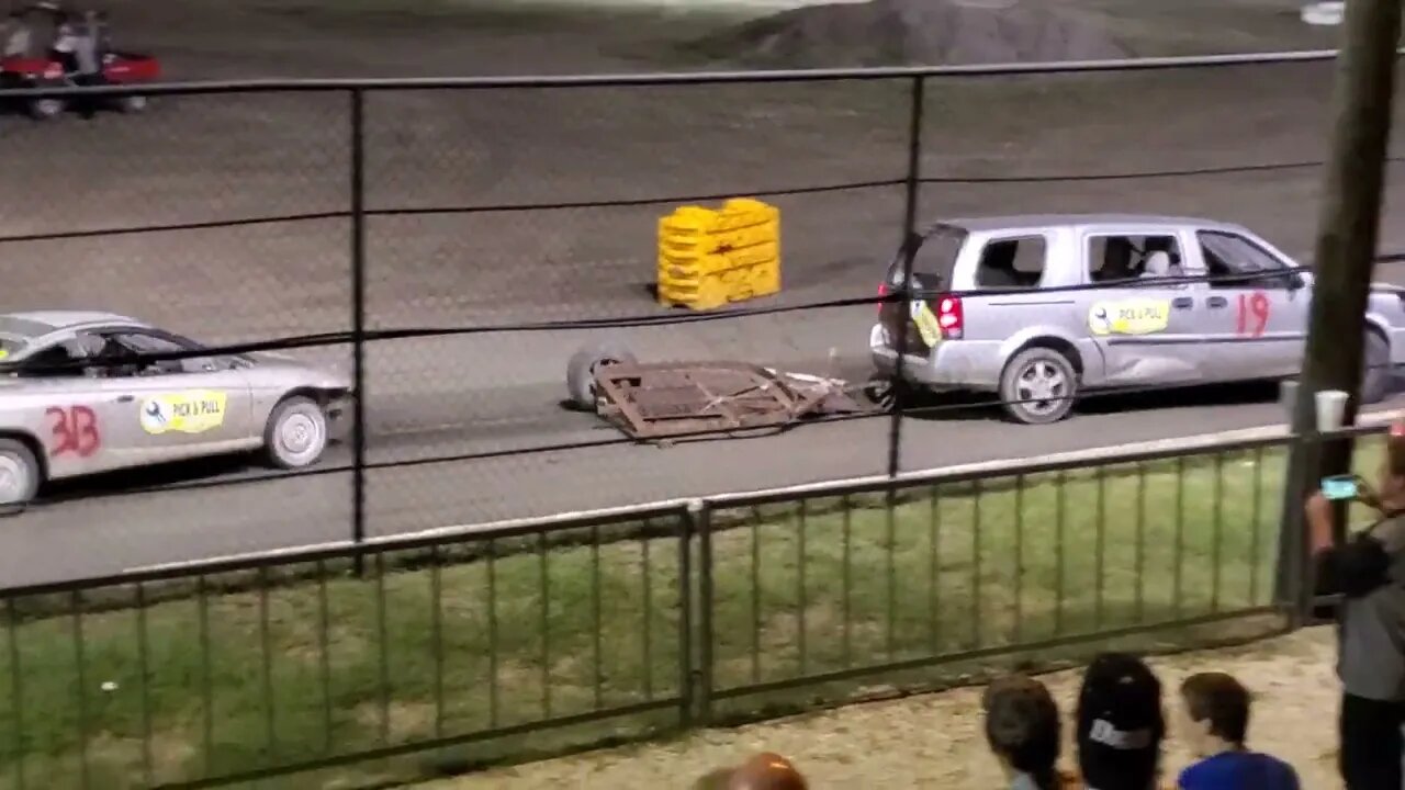 Trailer Races (Raw Footage) Heart of Texas Speedway