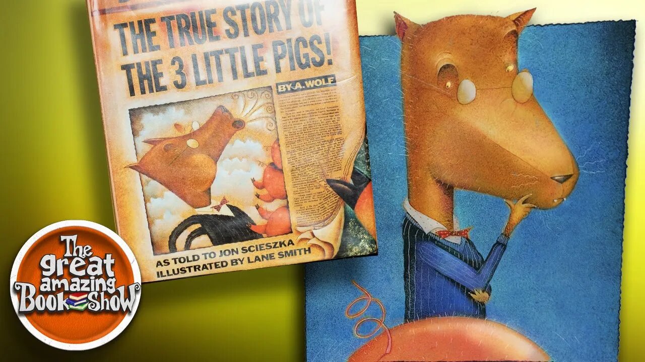 the TRUE story of the 3 Little Pigs - Jon Scieszka & Lane Smith #kidsbook #readaloud