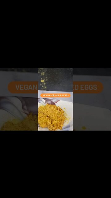vegan scrambled eggs