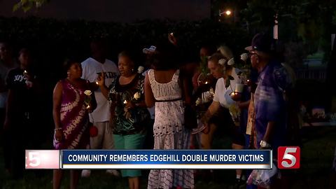 Vigil Held For Mother, Son Killed In Shooting