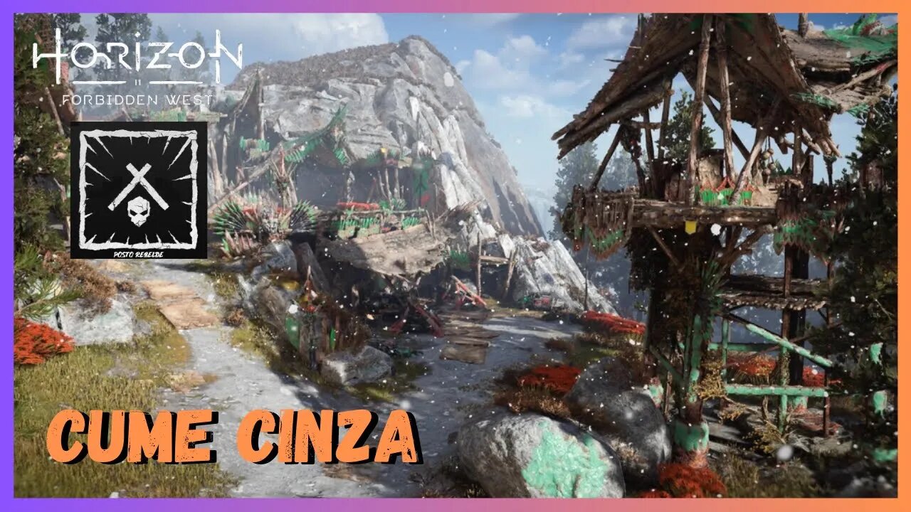 POSTO REBELDE: CUME CINZA - Horizon Forbidden West Legendado em Português