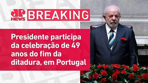 Lula é alvo de protestos da direita no Parlamento português | BREAKING NEWS