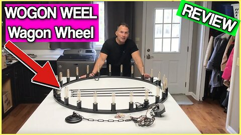 WOGON WEEL Wagon Wheel Chandelier