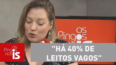 Ministro diz que não falta dinheiro para a saúde e revela: "há 40% de leitos vagos"