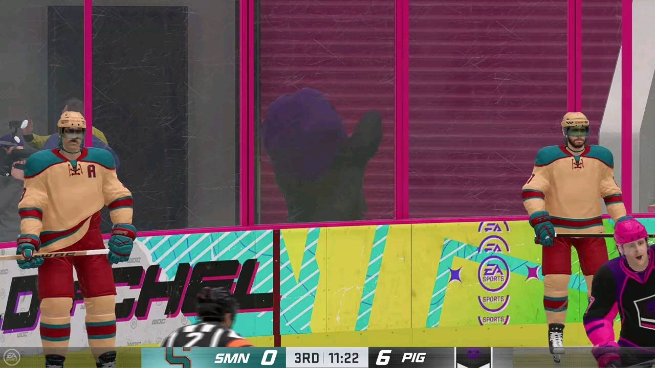 NHL 22 - Break out leading to Snipe