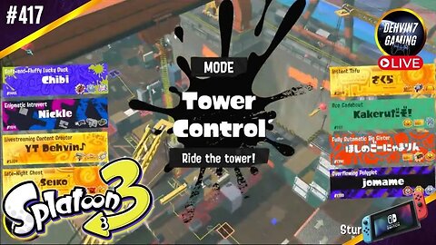 Tower Control with Clash Blaster Neo | Splatoon 3