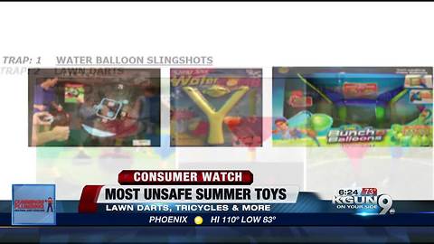 Most unsafe Summer toys of 2018