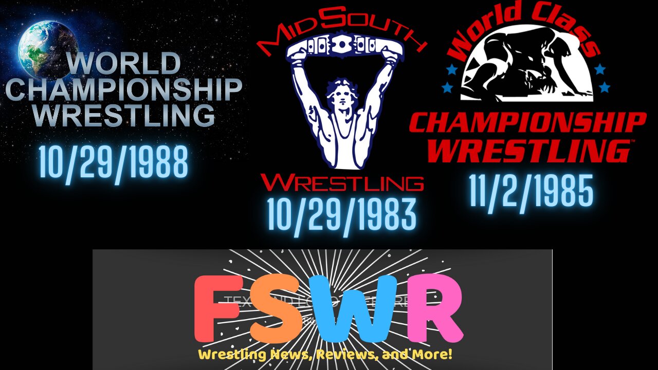 Classic Wrestling: NWA WCW 10/29/88, Mid-South Wrestling 10/29/83, WCCW 11/2/85 Recap/Review/Results