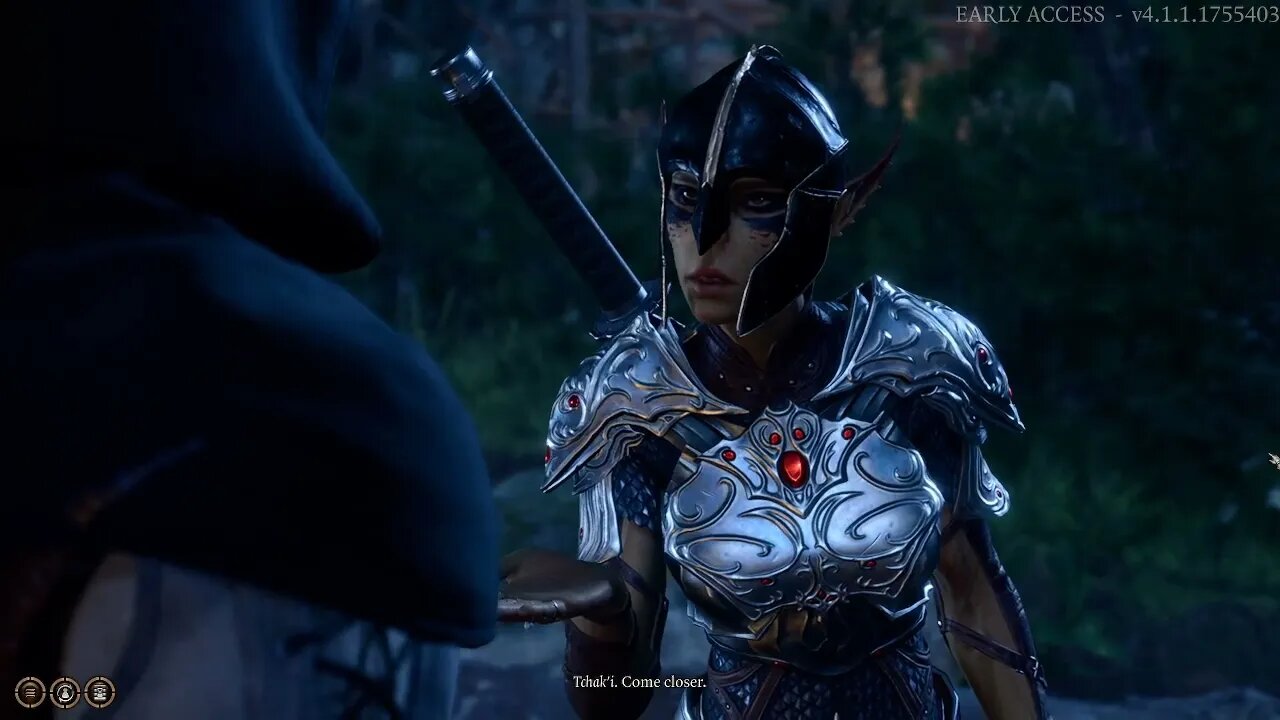 Lae'zel Checks You For Ceremorphosis - Baldur's Gate 3