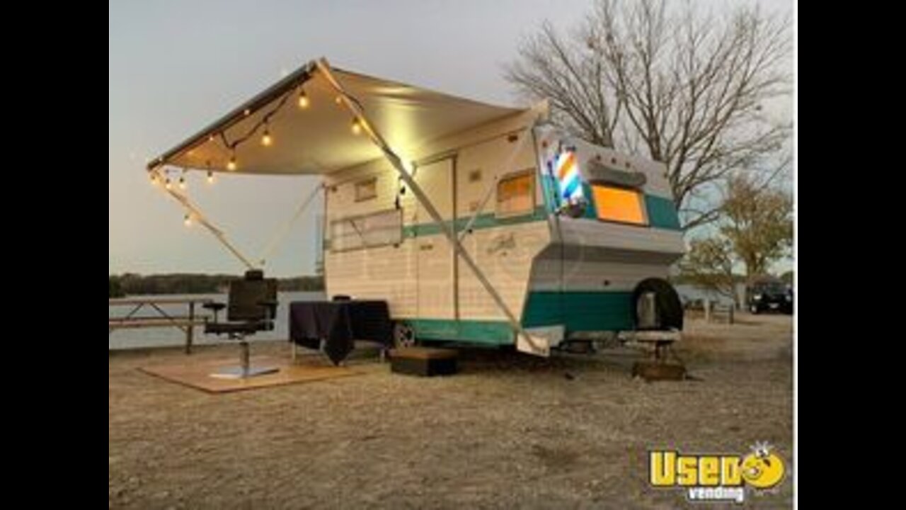 Renovated- Vintage 1970 Shasta 1400 Mobile Hair Salon Trailer with Nice Exterior for Sale in Georgia