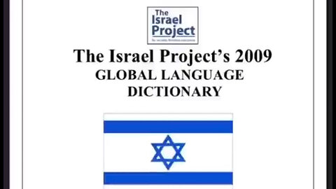 Zionist Playbook