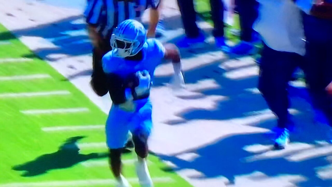 Tar Heels DB #21 Kaleb Cost 85yd 🏈 Pick 6 TD