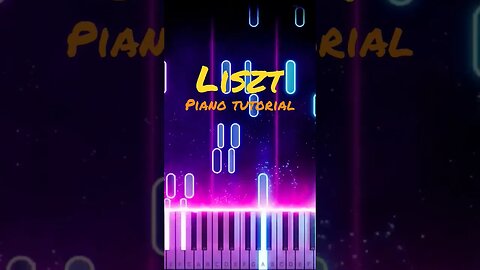 Liszt - Études d'exécution transcendante - Piano Tutorial. #shorts #liszt #pianotutorial